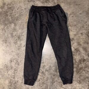 Joe's Sweatpants Girls Medium Black Cotton Performance Athletic Tapered Leg